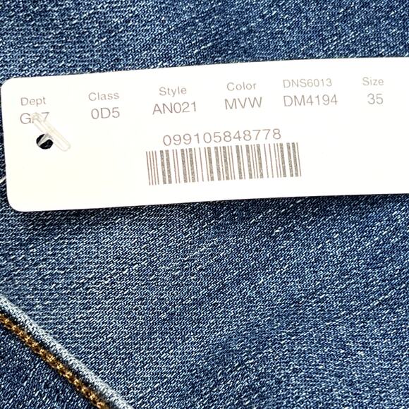 NEW J. Crew Vintage Straight Cropped Jeans Perfecting Pockets size 35 - Picture 11 of 13